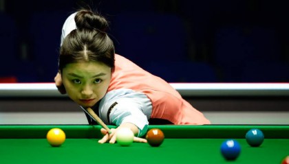 斯诺克英锦赛|白雨露连续两轮击败男球手 创下了不起纪录