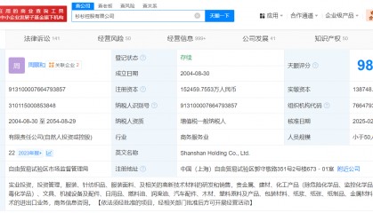 杉杉控股换帅 周顺和任杉杉控股董事长