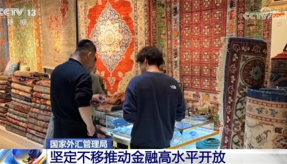 外汇市场稳健运行有“底气” 我国坚定不移推动金融高水平开放