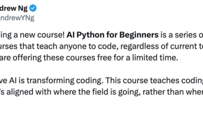 吴恩达亲自授课,LLM当「助教」,适合初学者的Python编程课程上线