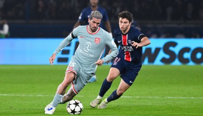 欧冠-埃梅里破门科雷亚补时绝杀 马竞客场2-1逆转战胜巴黎