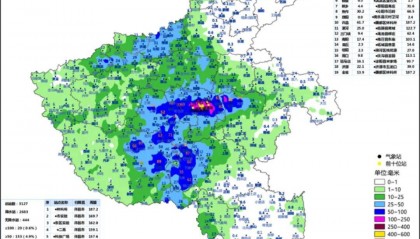 郑州降雨最强时段: 下午至夜间!预计全域将达到暴雨到大暴雨量级