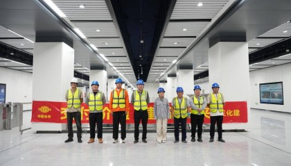 中国化学三化建承建的合肥轨道6号线正式启动空载试运行