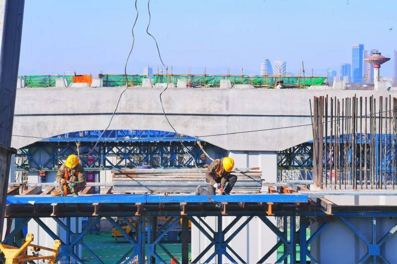 直达首都机场! 北京亮马河北路施工加速推进