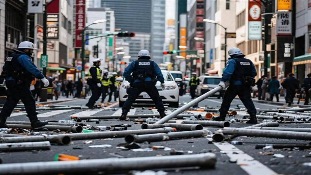 日本挑衅升级，当街对在日华人动手，旅日中国居民遭威胁，大使馆连发两道紧急预警